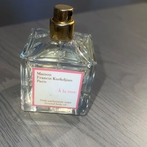 Maison Francis kurkdijian Paris a la rose scented body oil spray